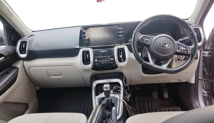 2020 KIA SONET HTX 1.0 IMT, Petrol, Manual, 41,159 km, interior