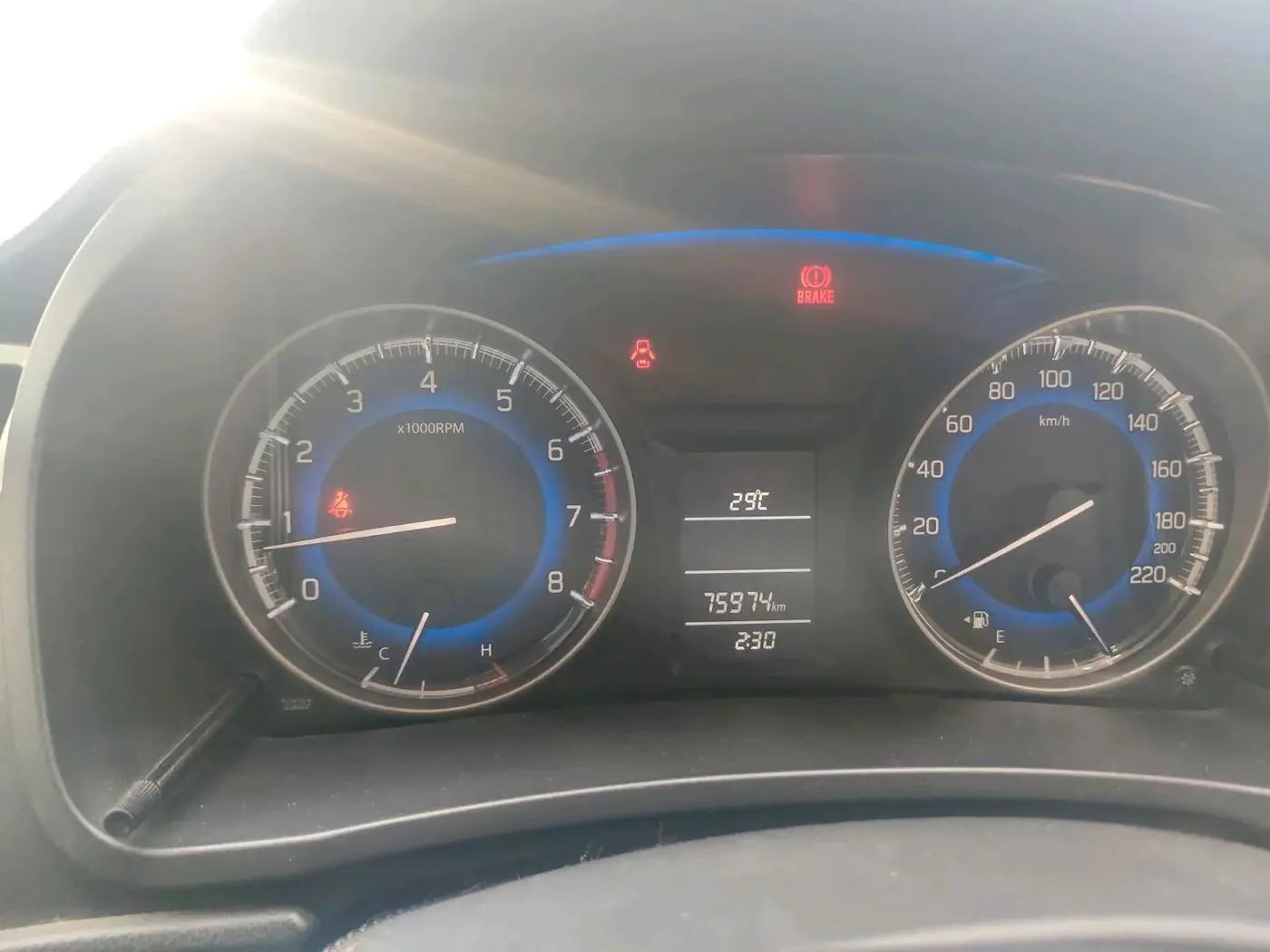 2016 Maruti Baleno DELTA PETROL 1.2, Petrol, Manual, 75,974 km, interior