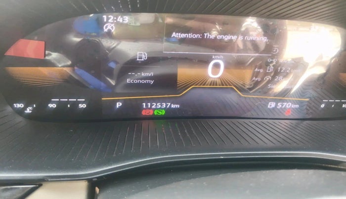 2022 Skoda SLAVIA STYLE 1.5L TSI DSG, Petrol, Automatic, 1,12,537 km, interior