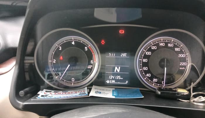 2018 Maruti Dzire ZDI PLUS AMT, Diesel, Automatic, 1,34,135 km, interior