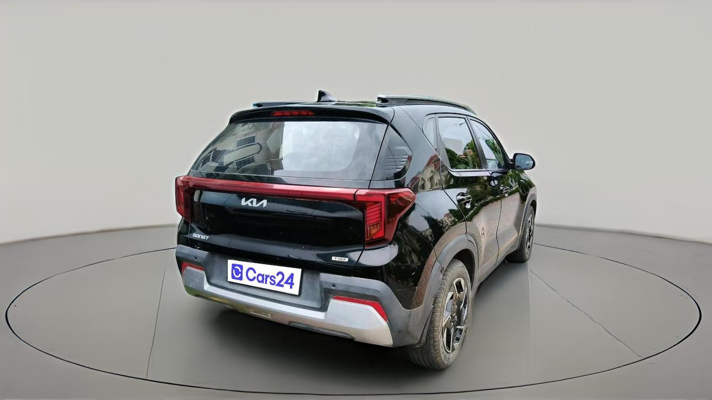 2024 KIA SONET HTK PLUS 1.0 TURBO PETROL IMT, Petrol, Manual, 28,136 km, exterior