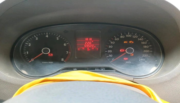 2011 Volkswagen Vento TRENDLINE 1.6, Petrol, Manual, 69,522 km, interior