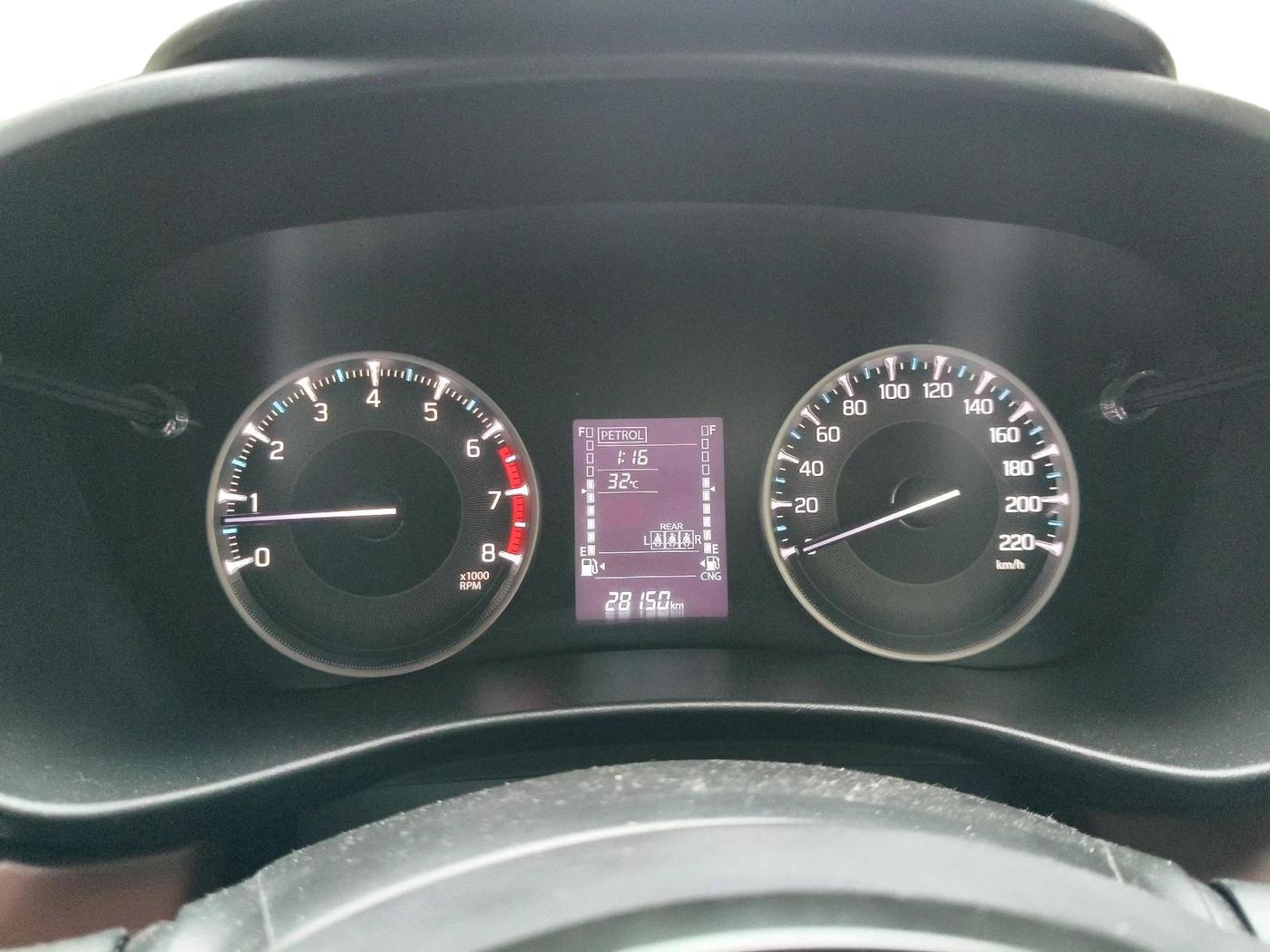 2025 Maruti FRONX DELTA CNG 1.2 MT, CNG, Manual, 28,150 km, interior