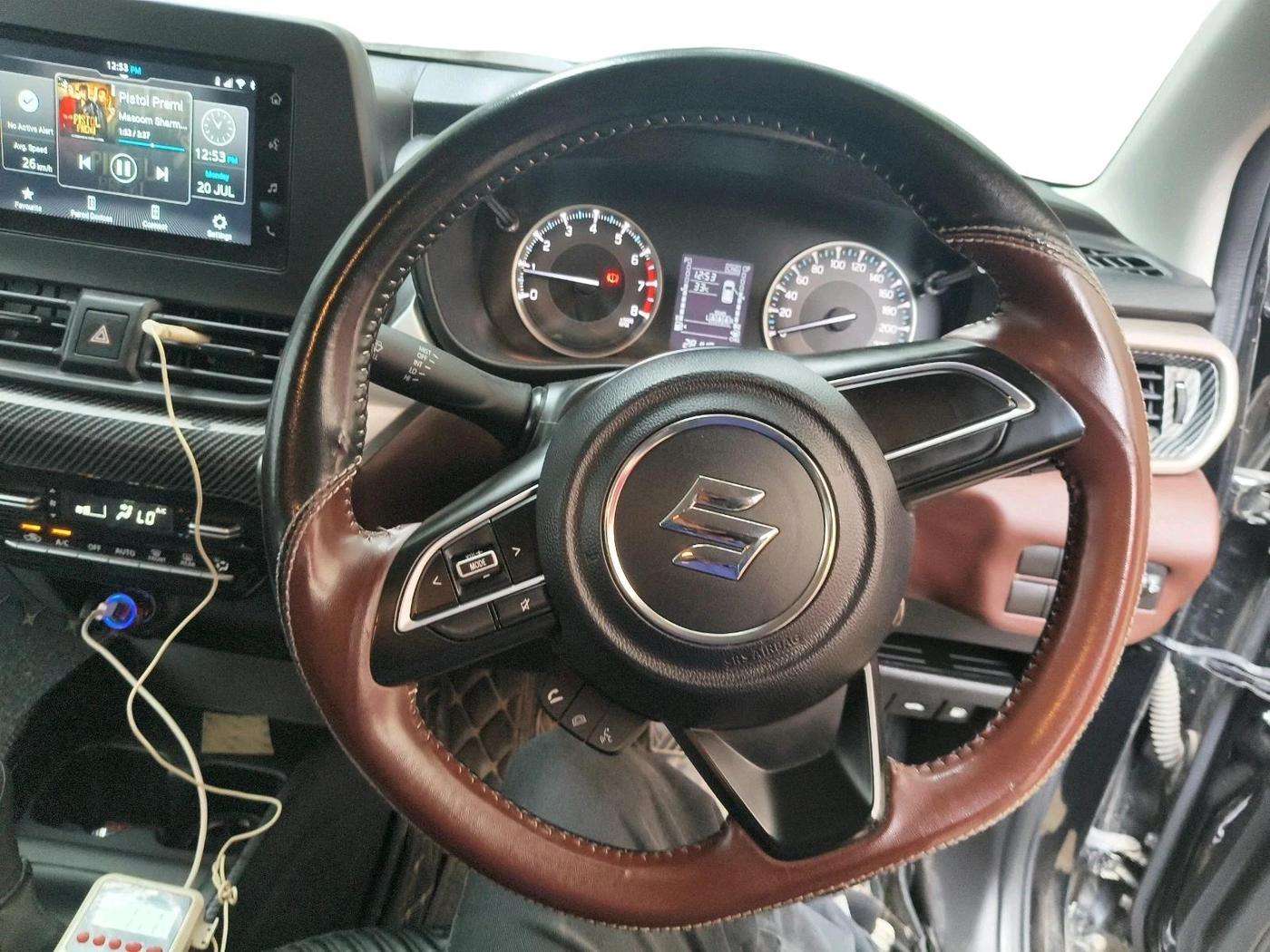 2025 Maruti FRONX DELTA CNG 1.2 MT, CNG, Manual, 28,150 km, interior