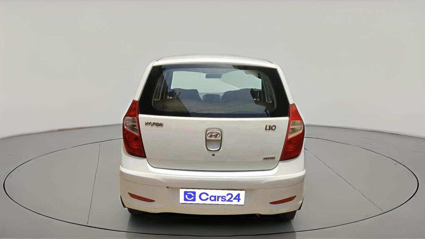 2012 Hyundai i10 SPORTZ 1.1, Petrol, Manual, 77,664 km, exterior