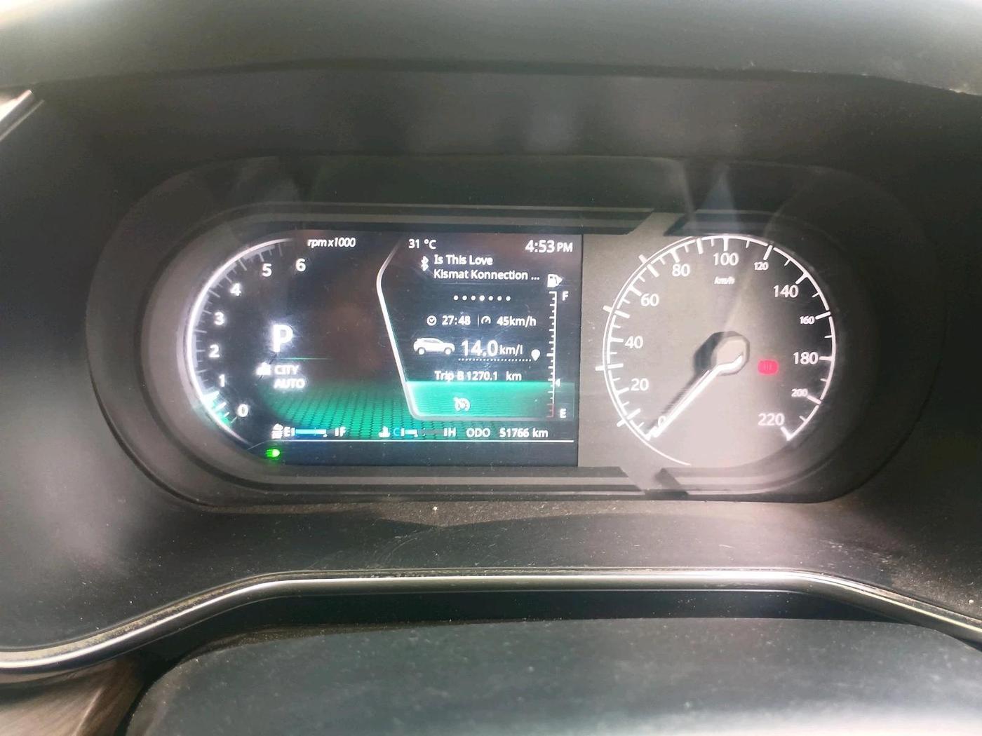 2022 Tata Harrier XZA PLUS 2.0L, Diesel, Automatic, 51,766 km, interior