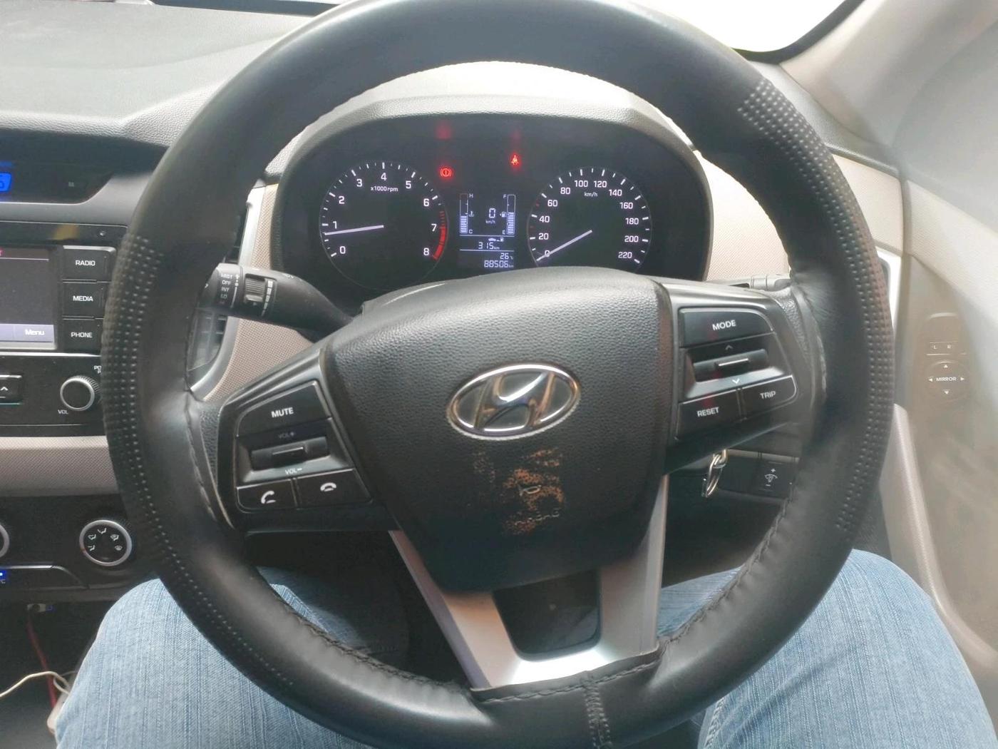 2019 Hyundai Creta EX 1.6 PETROL, Petrol, Manual, 88,507 km, interior