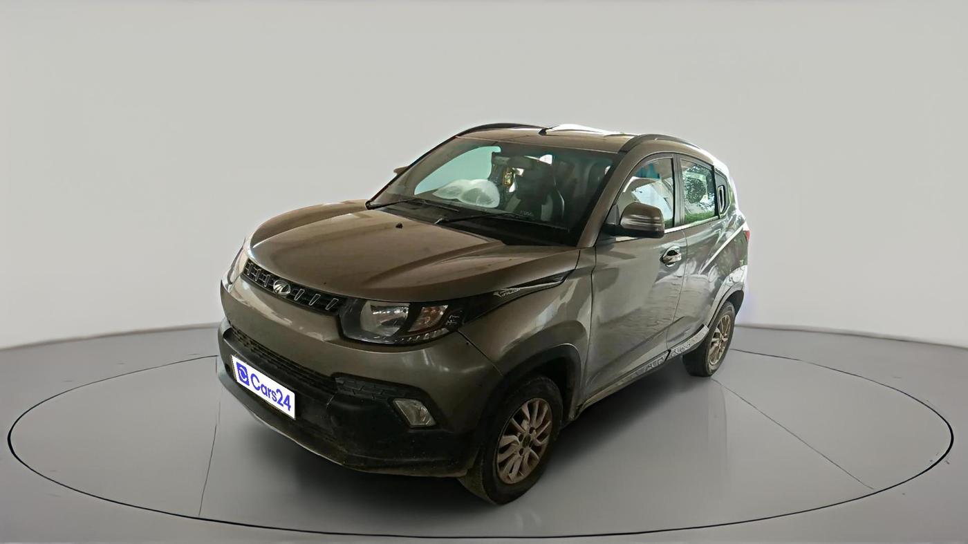 2016 Mahindra Kuv100 K8 6 STR, Petrol, Manual, 69,758 km, exterior