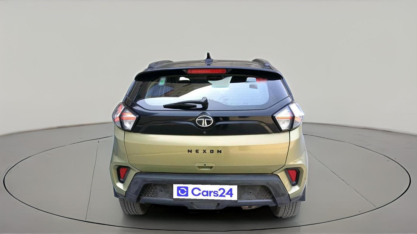 2023 Tata NEXON XZA PLUS LUX SUNROOF KAZIRANGA PETROL, Petrol, Automatic, 33,043 km, exterior