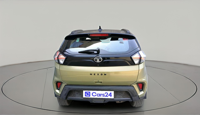 2023 Tata NEXON XZA PLUS LUX SUNROOF KAZIRANGA PETROL, Petrol, Automatic, 33,043 km, exterior