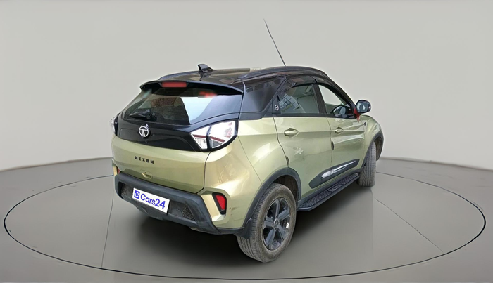2023 Tata NEXON XZA PLUS LUX SUNROOF KAZIRANGA PETROL, Petrol, Automatic, 33,043 km, exterior