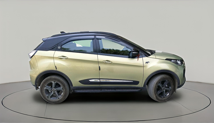 2023 Tata NEXON XZA PLUS LUX SUNROOF KAZIRANGA PETROL, Petrol, Automatic, 33,043 km, exterior