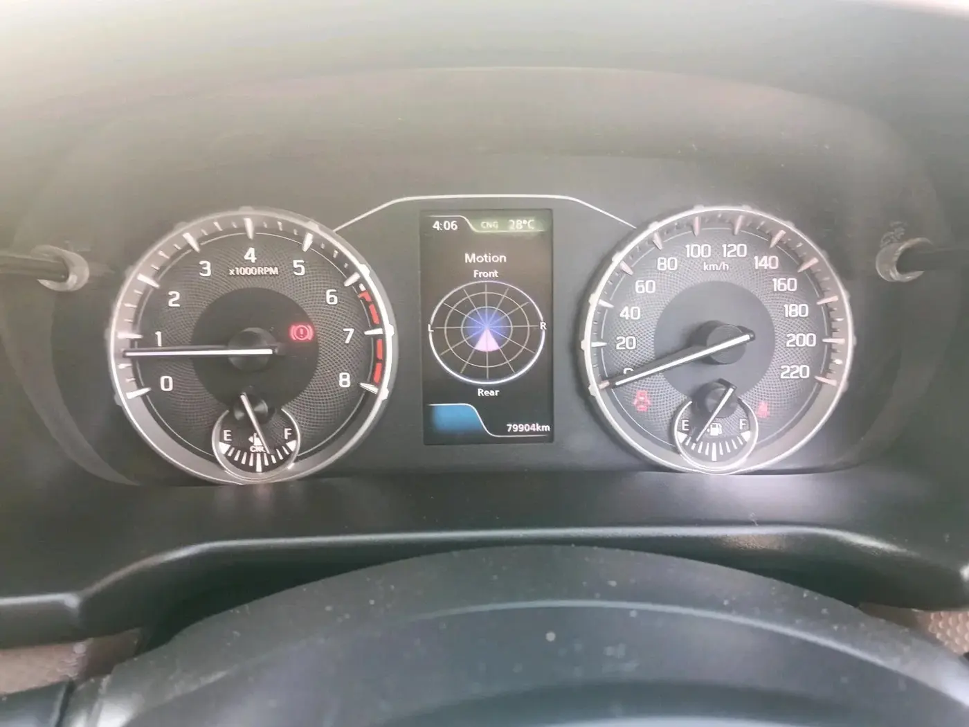 2023 Maruti BREZZA ZXI S-CNG, CNG, Manual, 79,904 km, interior