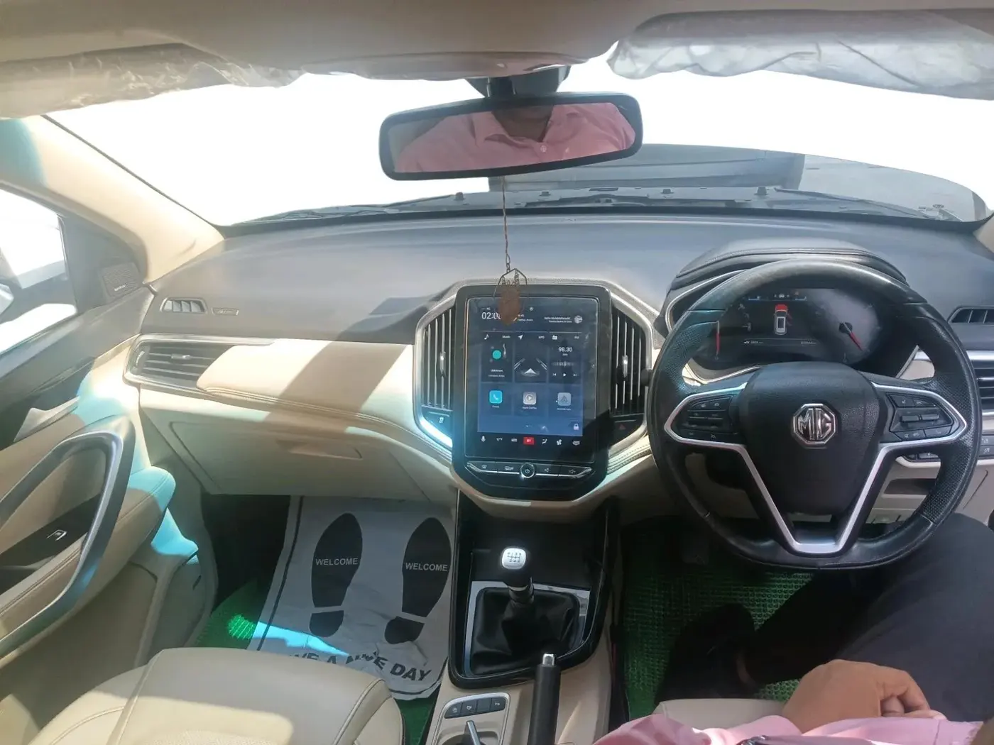 2021 MG HECTOR SHARP HYBRID 1.5 PETROL, Petrol, Manual, 57,244 km, interior