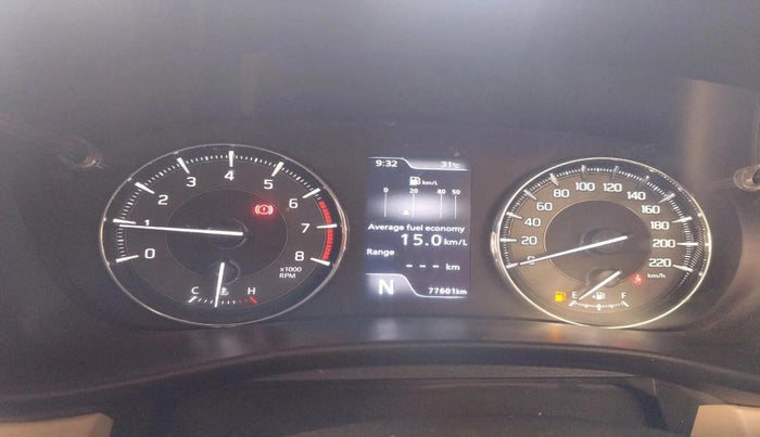 2023 Toyota Glanza G AMT, Petrol, Automatic, 77,600 km, interior