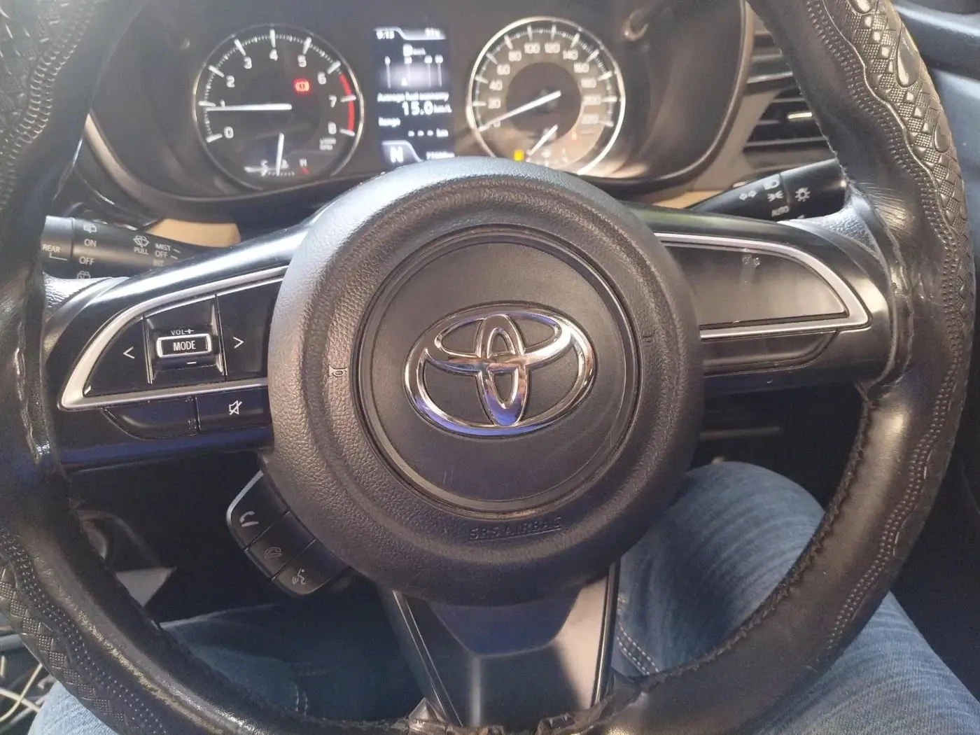 2023 Toyota Glanza G AMT, Petrol, Automatic, 77,600 km, interior