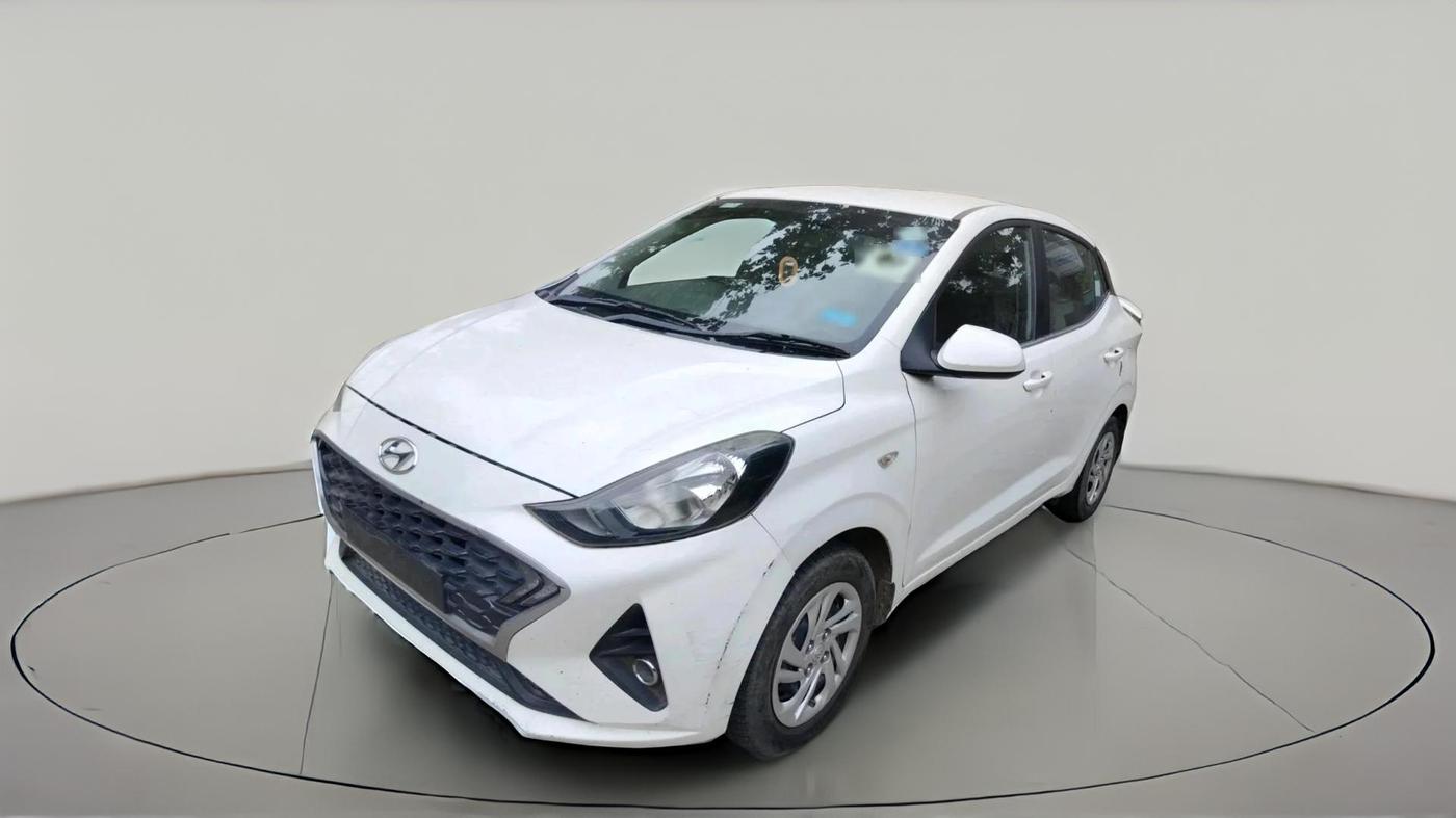 2022 Hyundai AURA S 1.2 CNG, CNG, Manual, 1,42,349 km, exterior