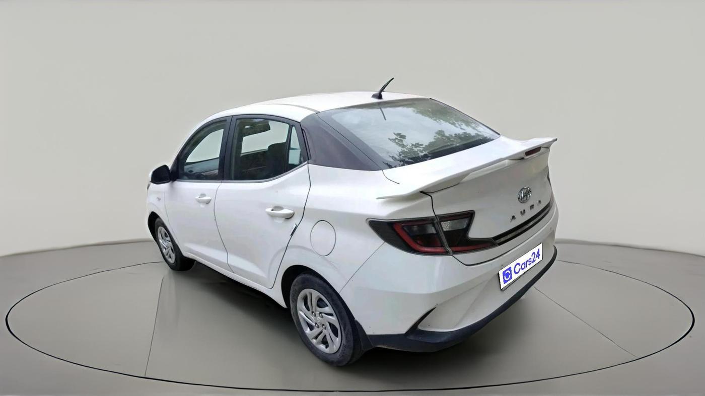 2022 Hyundai AURA S 1.2 CNG, CNG, Manual, 1,42,349 km, exterior