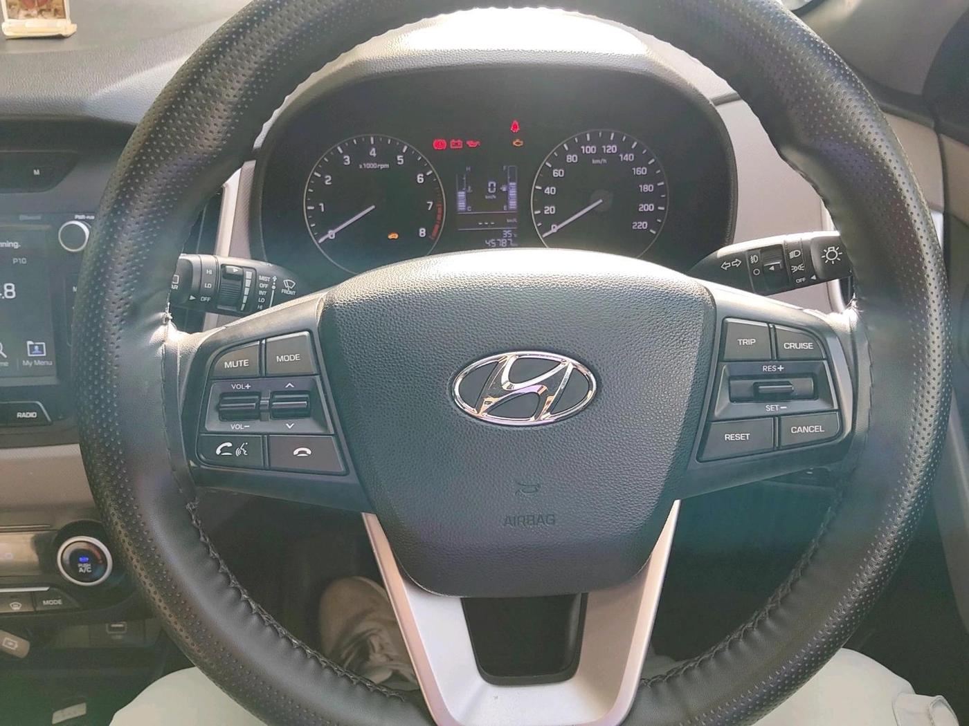 2019 Hyundai Creta SX 1.6 PETROL, Petrol, Manual, 45,790 km, interior