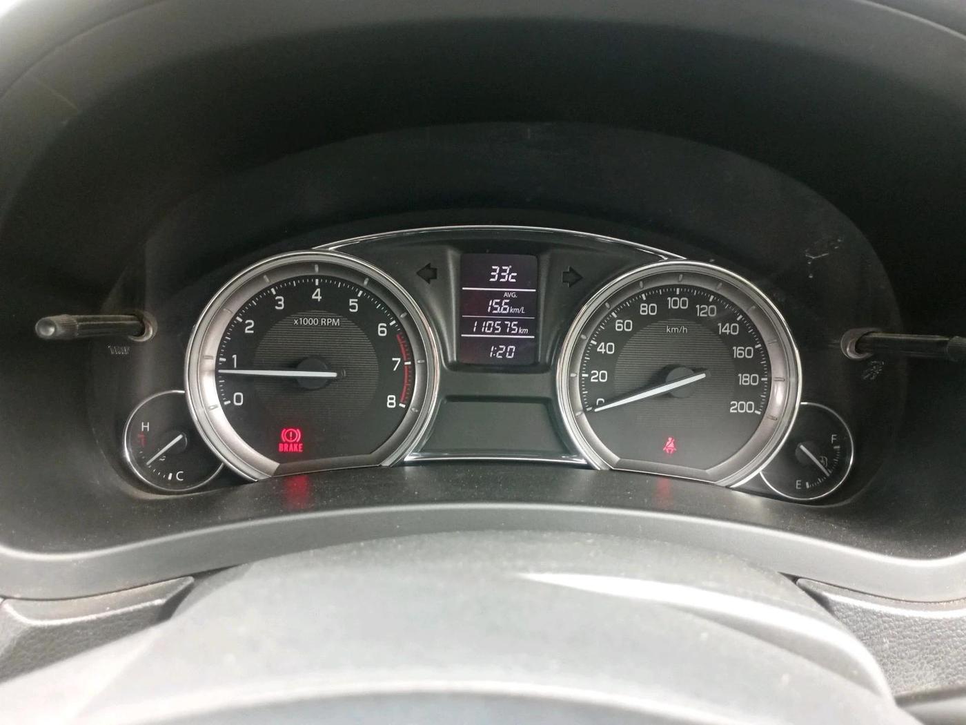 2017 Maruti Ciaz S 1.4 MT PETROL, Petrol, Manual, 1,10,575 km, interior