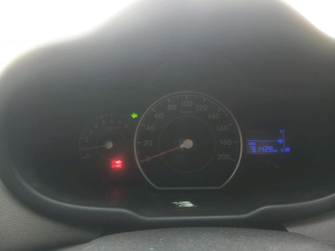 2012 Hyundai i10 MAGNA 1.2, CNG, Manual, 91,428 km, interior