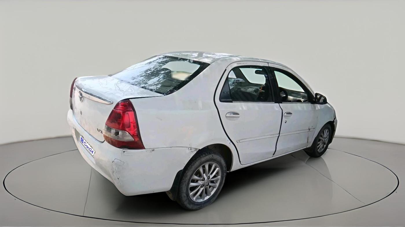 2015 Toyota Etios VX, Petrol, Manual, 2,57,203 km, exterior