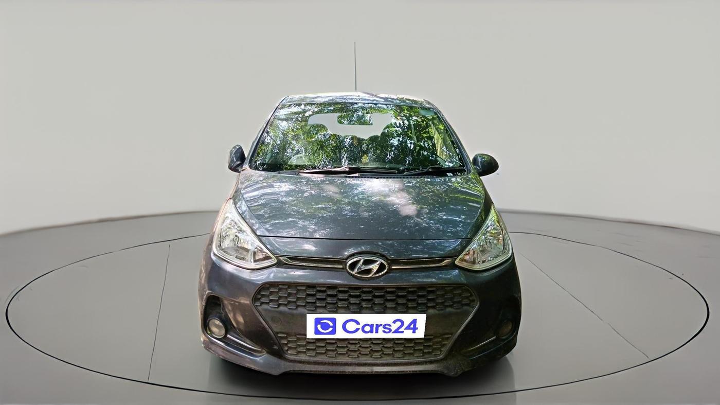 2017 Hyundai Grand i10 MAGNA AT 1.2 KAPPA VTVT, Petrol, Automatic, 40,630 km, exterior