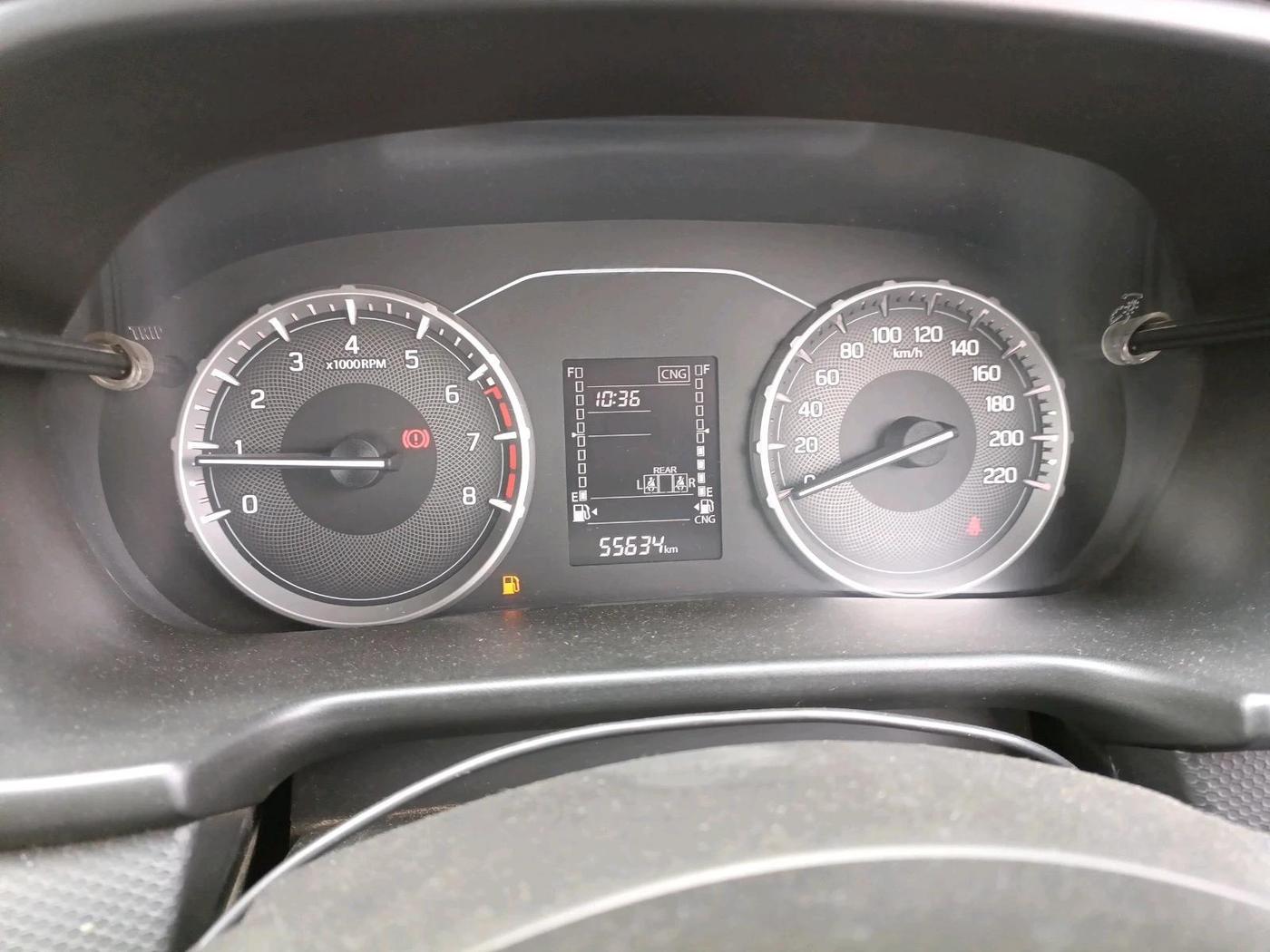 2024 Maruti BREZZA LXI S- CNG, CNG, Manual, 55,634 km, interior