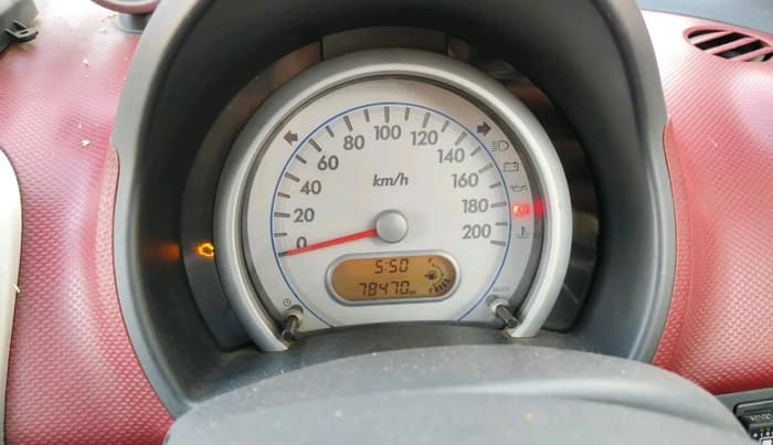 2012 Maruti Ritz VXI, CNG, Manual, 78,470 km, interior