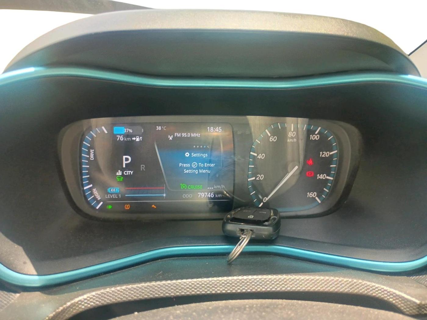 2023 Tata NEXON EV XZ PLUS LUX, Electric, Automatic, 79,746 km, interior