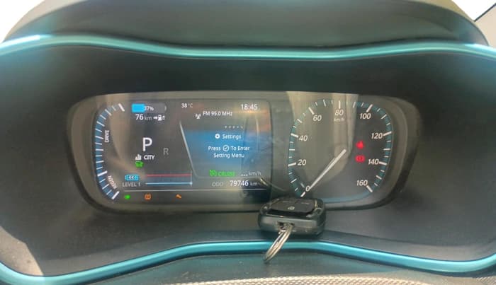 2023 Tata NEXON EV XZ PLUS LUX, Electric, Automatic, 79,746 km, interior