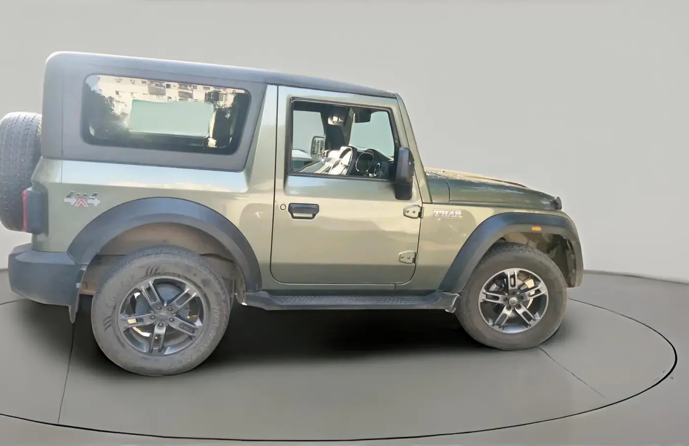 2021 Mahindra Thar LX PETROL HT 4WD AT, Petrol, Automatic, 16,409 km, exterior