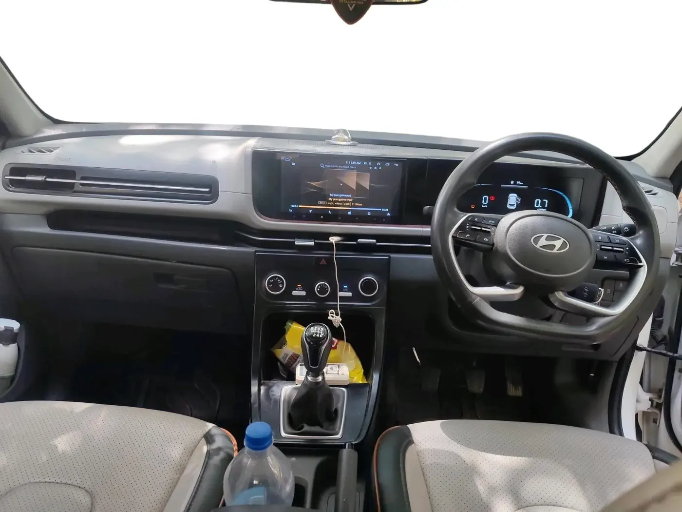 2024 Hyundai Creta E 1.5 DIESEL, Diesel, Manual, 44,229 km, interior