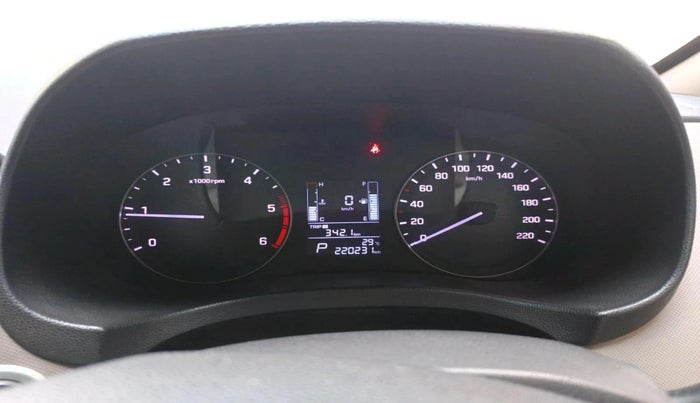 2017 Hyundai Creta SX PLUS AT 1.6 DIESEL, Diesel, Automatic, 2,20,231 km, interior