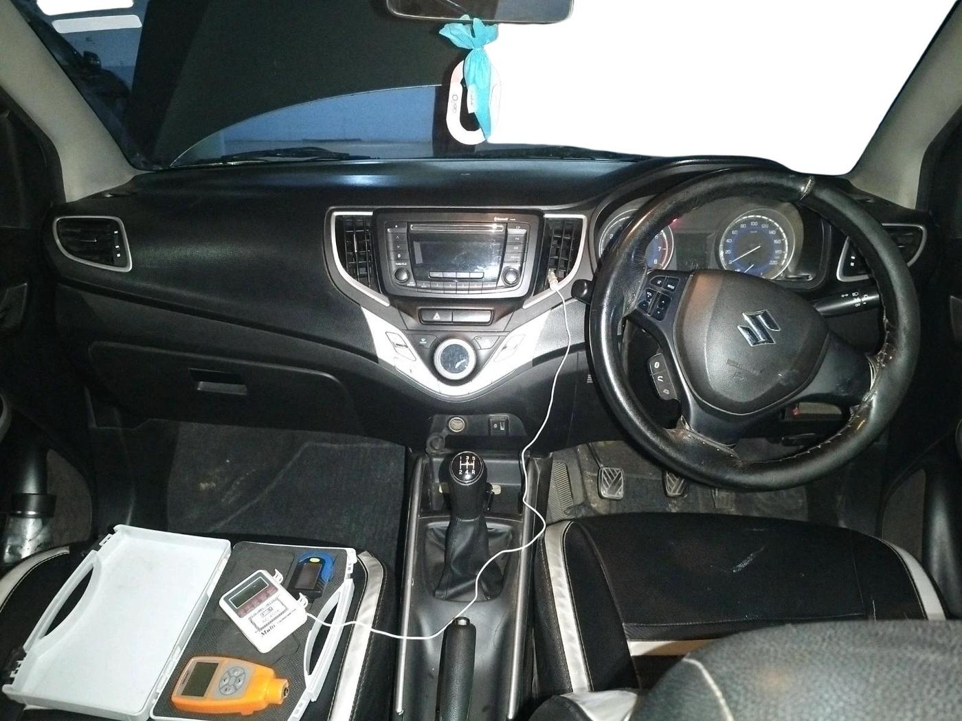 2017 Maruti Baleno DELTA PETROL 1.2, Petrol, Manual, 1,15,733 km, interior