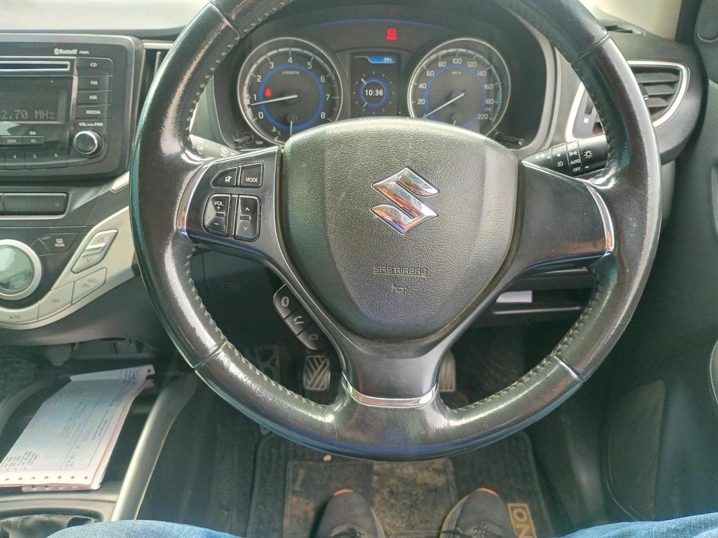 2017 Maruti Baleno ZETA PETROL 1.2, Petrol, Manual, 95,207 km, interior