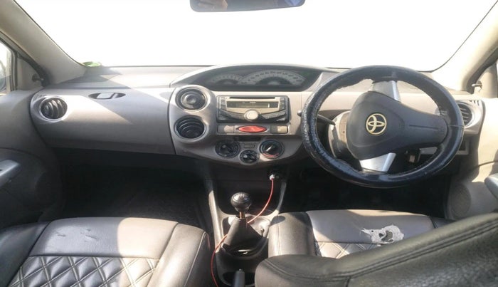 2011 Toyota Etios V, Petrol, Manual, 2,30,061 km, interior