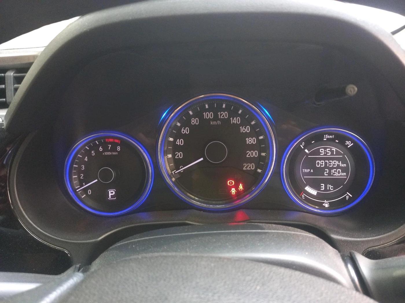 2014 Honda City 1.5L I-VTEC SV CVT, Petrol, Automatic, 97,394 km, interior