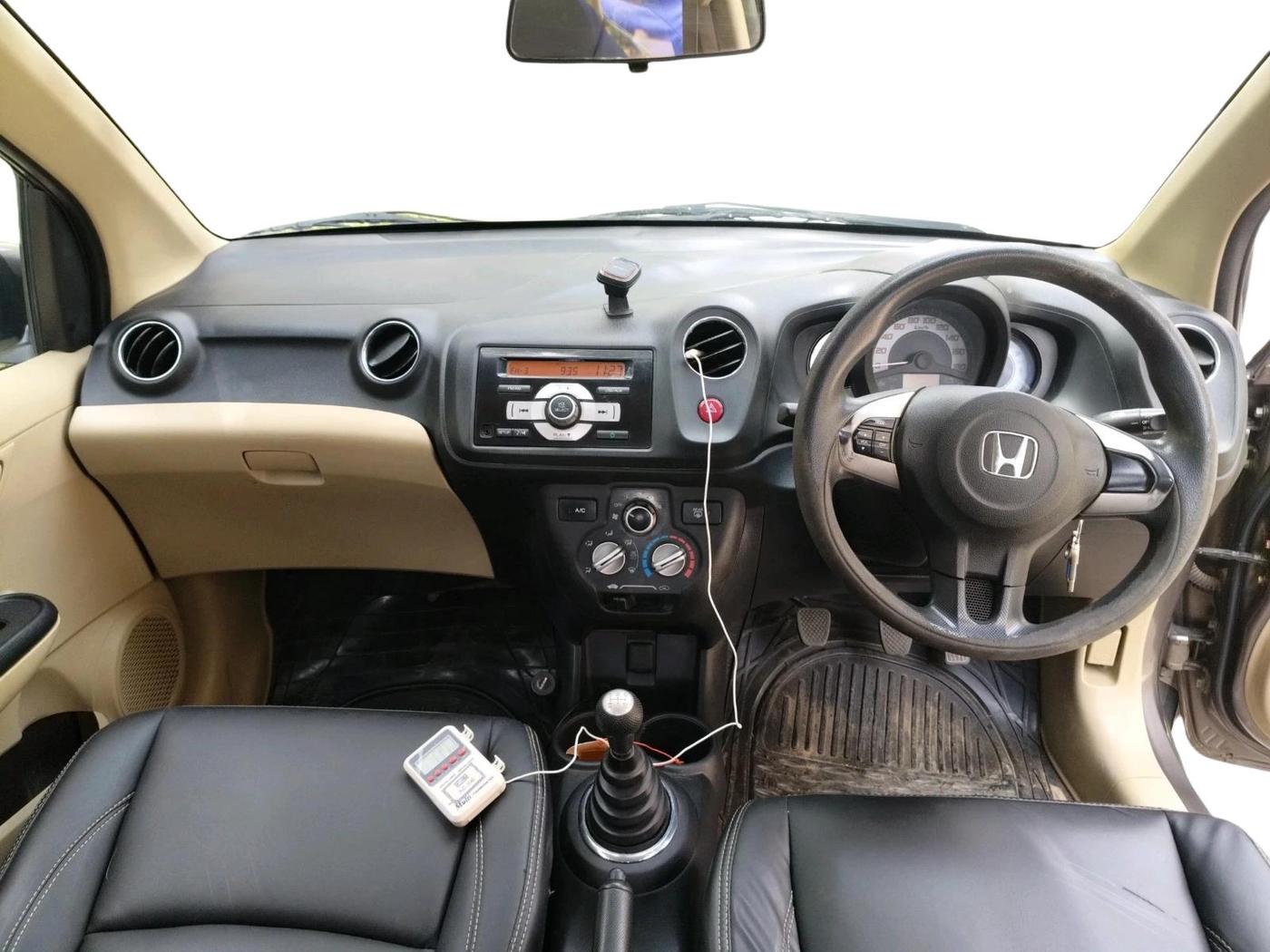 2014 Honda Brio S MT, Petrol, Manual, 60,527 km, interior