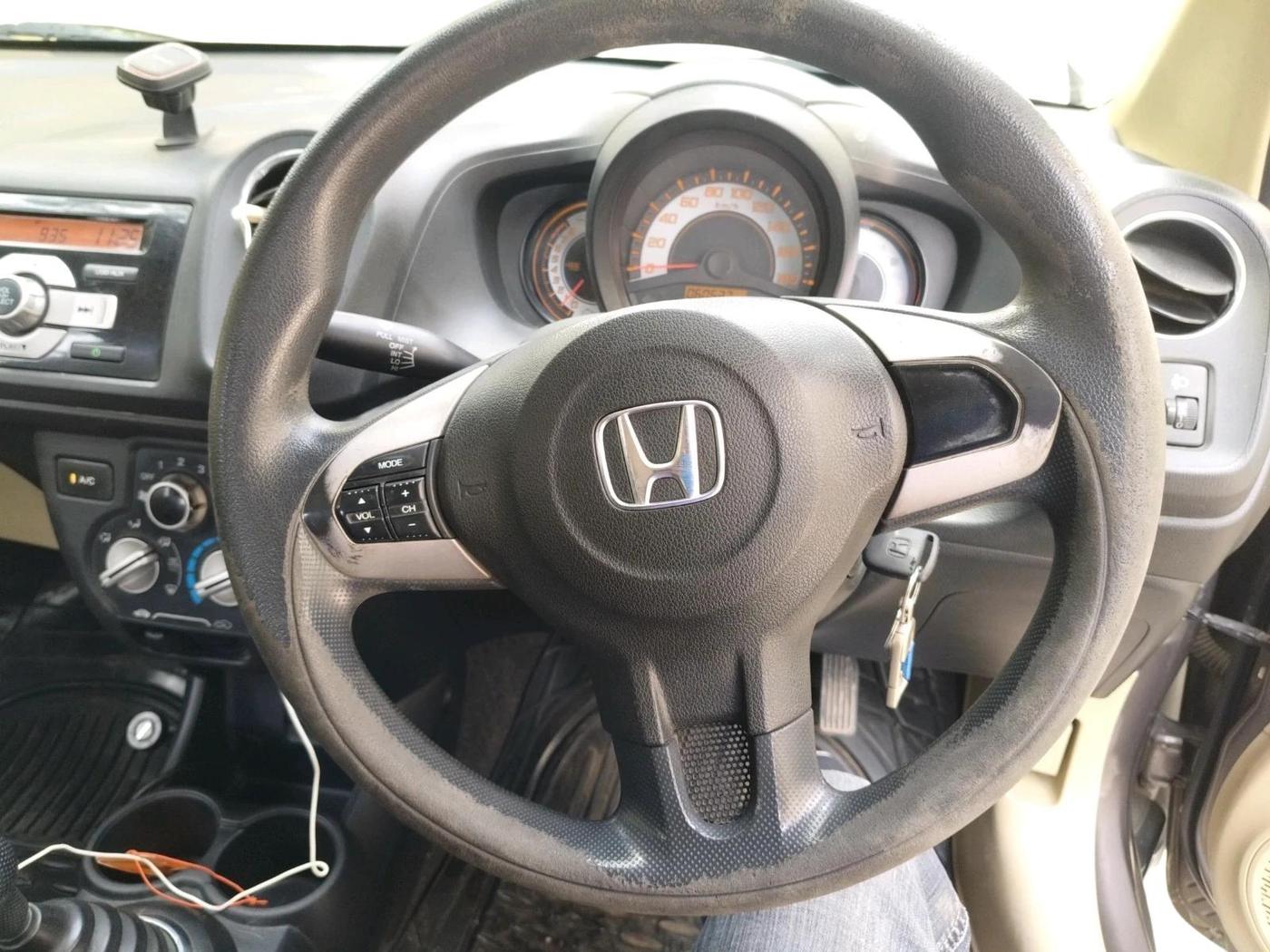 2014 Honda Brio S MT, Petrol, Manual, 60,527 km, interior
