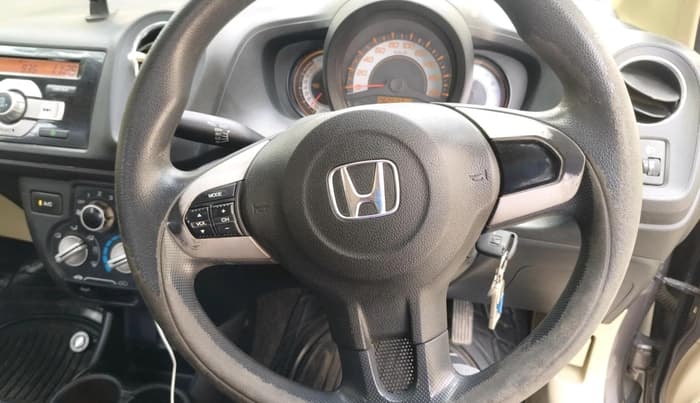 2014 Honda Brio S MT, Petrol, Manual, 60,527 km, interior