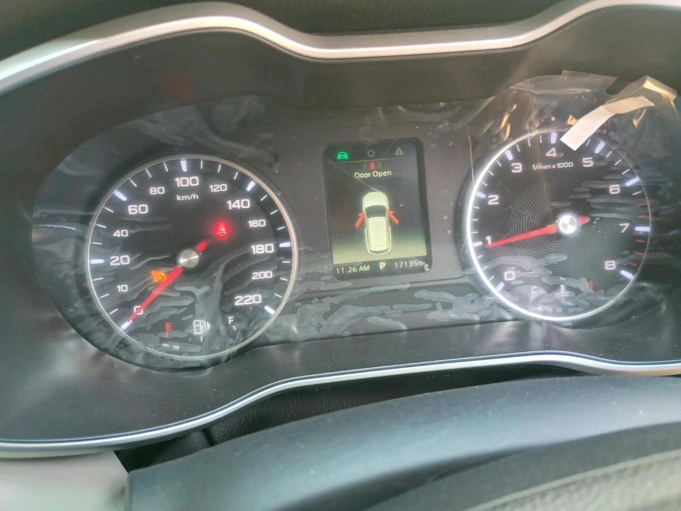 2023 MG ASTOR SUPER 1.5 CVT, Petrol, Automatic, 17,800 km, interior