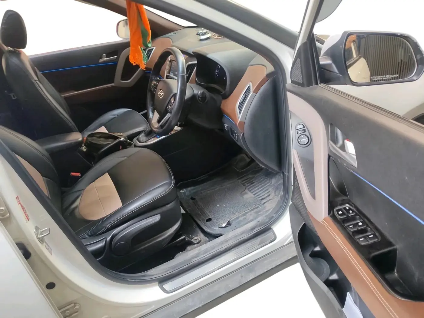 2019 Hyundai Creta SX AT 1.6 PETROL, CNG, Automatic, 85,571 km, interior