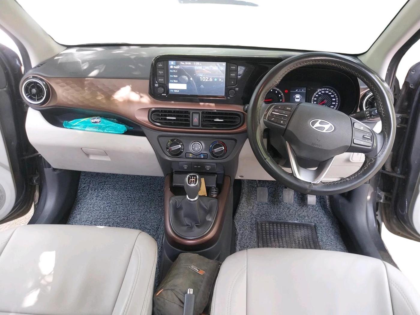 2023 Hyundai AURA SX 1.2 CNG, CNG, Manual, 67,410 km, interior