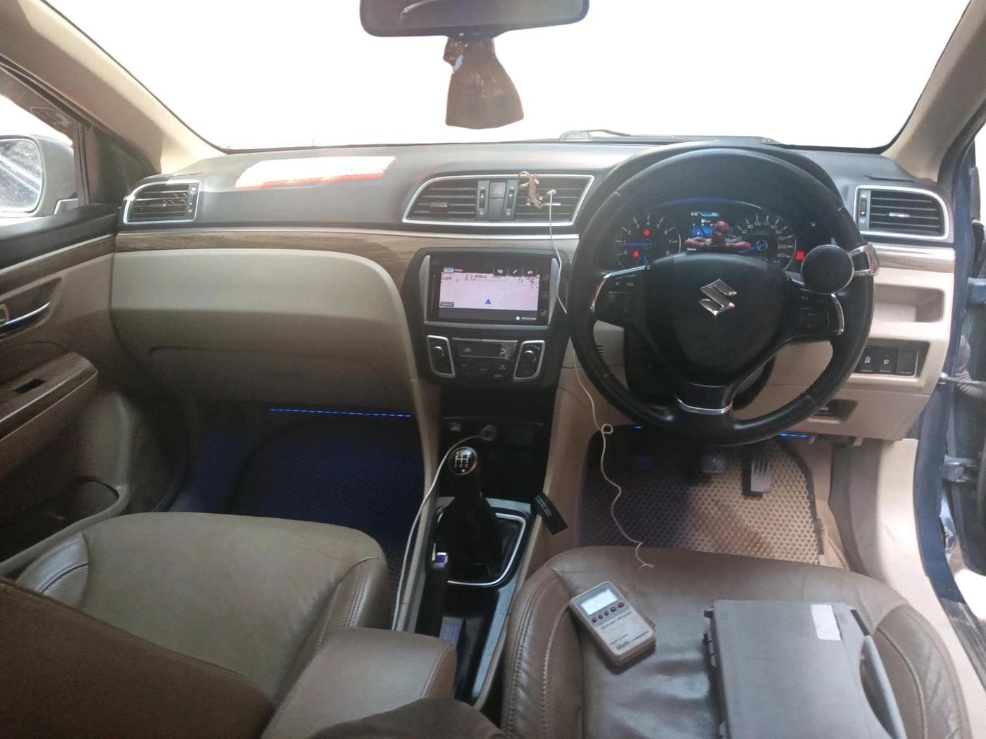 2018 Maruti Ciaz ALPHA 1.5 SHVS PETROL, Petrol, Manual, 60,771 km, interior