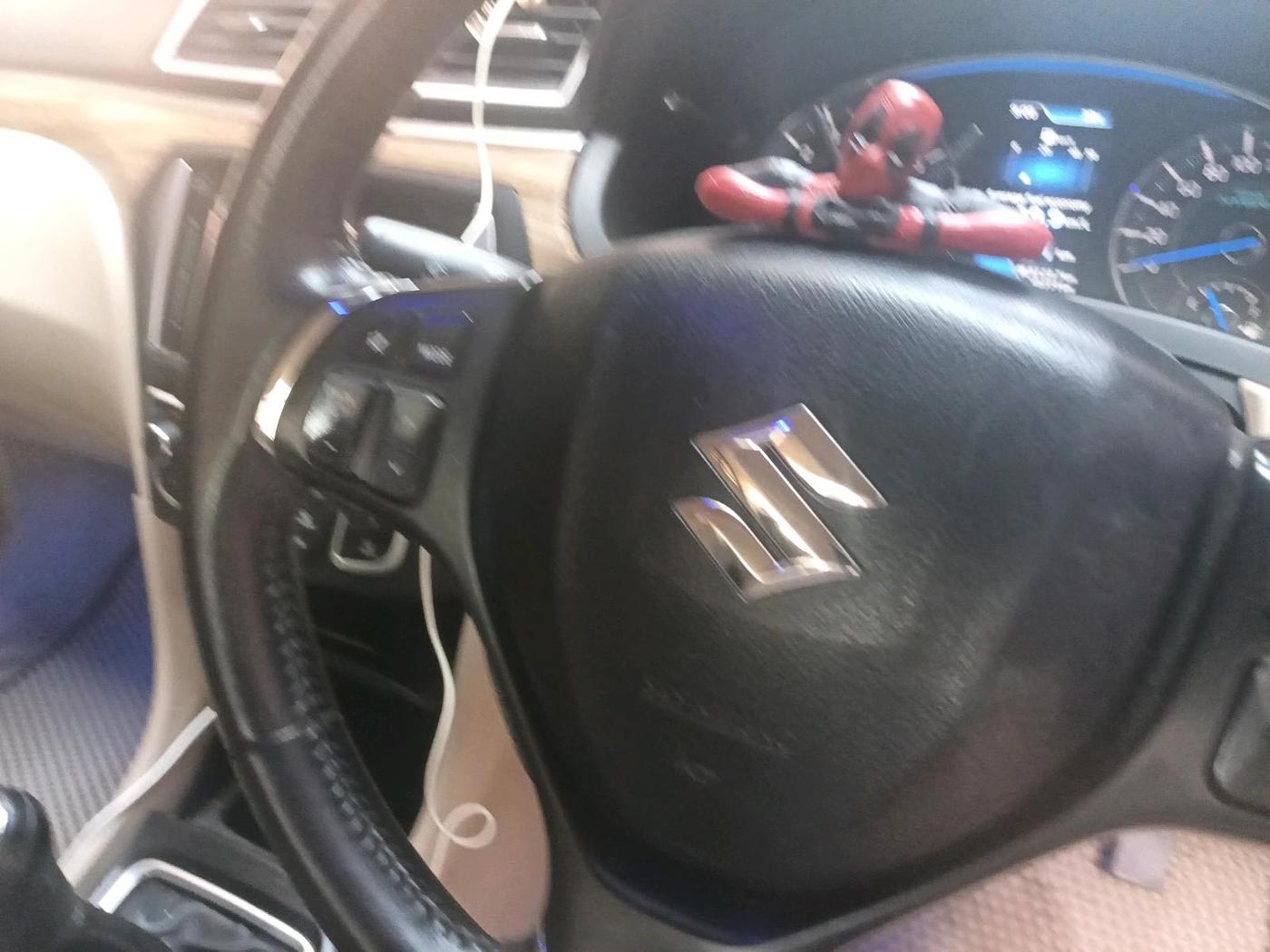 2018 Maruti Ciaz ALPHA 1.5 SHVS PETROL, Petrol, Manual, 60,771 km, interior