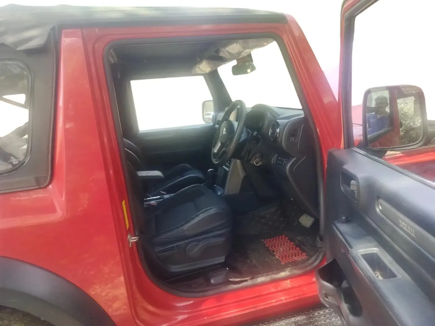 2020 Mahindra Thar LX  P 4WD AT CONVERTIBLE, Petrol, Automatic, 20,460 km, interior
