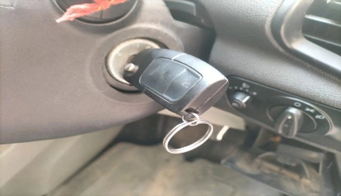 2017 Ford Ecosport AMBIENTE 1.5L PETROL, CNG, Manual, 1,54,749 km, interior