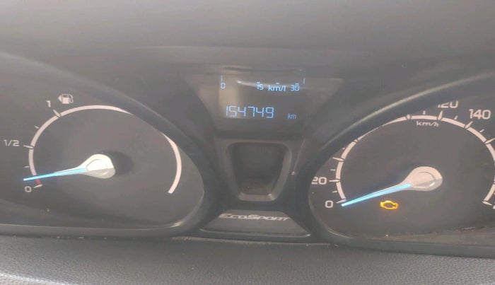 2017 Ford Ecosport AMBIENTE 1.5L PETROL, CNG, Manual, 1,54,749 km, interior