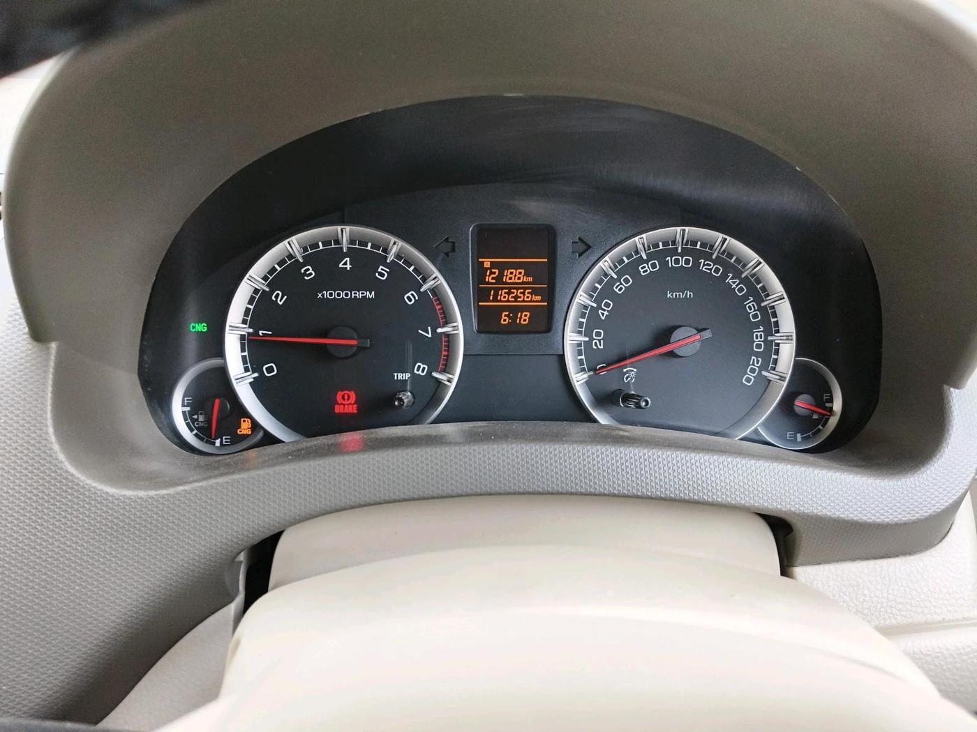 2017 Maruti Ertiga VXI CNG, CNG, Manual, 1,16,256 km, interior